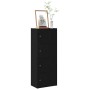 Estantería de madera de ingeniería roble negro 40x24x102 cm de , Librerías y estanterías - Ref: Foro24-860374, Precio: 70,86 ...
