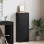 Estantería de madera de ingeniería roble negro 40x24x102 cm de , Librerías y estanterías - Ref: Foro24-860374, Precio: 70,86 ...
