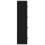 Estantería de madera de ingeniería roble negro 40x24x102 cm de , Librerías y estanterías - Ref: Foro24-860374, Precio: 70,86 ...