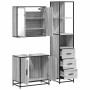 Set de muebles de baño 3 pzas madera contrachapada gris sonoma de , Muebles de baño - Ref: Foro24-3301128, Precio: 252,88 €, ...