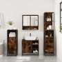 Set de muebles baño 3 pzas madera contrachapada roble ahumado de , Muebles de baño - Ref: Foro24-3301177, Precio: 233,55 €, D...