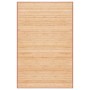 Alfombra de bambú marrón 100x160 cm en Alfombras | Comprar online en Foru.es