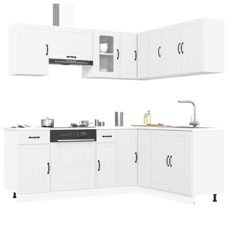 Mueble de cocina Kalmar blanco 11 piezas madera contrachapada de , Armarios de cocina - Ref: Foro24-3314941, Precio: 718,59 €...