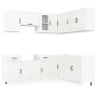 Mueble cocina Kalmar blanco brillo 11 pzas madera contrachapada de , Armarios de cocina - Ref: Foro24-3314943, Precio: 790,05...