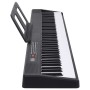 Teclado eléctrico piano 88 teclas con atril plegable de , Pianos - Ref: Foro24-4103508, Precio: 154,48 €, Descuento: %