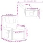 Sillón reclinable cuero sintético negro brillante de , Sillones - Ref: Foro24-4015676, Precio: 212,54 €, Descuento: %