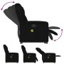 Sillón de masaje eléctrico reclinable elevable tela negro de , Sillones - Ref: Foro24-3303166, Precio: 317,71 €, Descuento: %
