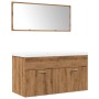 Juego de muebles baño 3 piezas madera ingeniería roble artisan de , Muebles de baño - Ref: Foro24-3328588, Precio: 274,74 €, ...