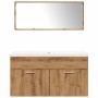Juego de muebles baño 3 piezas madera ingeniería roble artisan de , Muebles de baño - Ref: Foro24-3328588, Precio: 274,74 €, ...