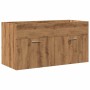 Juego de muebles baño 3 piezas madera ingeniería roble artisan de , Muebles de baño - Ref: Foro24-3328588, Precio: 274,74 €, ...