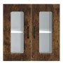 Armario pared cocina puerta de cristal Kalmar roble ahumado de , Armarios de cocina - Ref: Foro24-853672, Precio: 71,72 €, De...