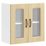 Armario pared cocina puerta de cristal Kalmar roble sonoma de , Armarios de cocina - Ref: Foro24-853670, Precio: 69,70 €, Des...