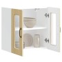 Armario pared cocina puerta de cristal Kalmar roble sonoma de , Armarios de cocina - Ref: Foro24-853670, Precio: 69,70 €, Des...