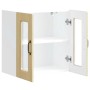Armario pared cocina puerta de cristal Kalmar roble sonoma de , Armarios de cocina - Ref: Foro24-853670, Precio: 69,70 €, Des...