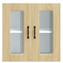 Armario pared cocina puerta de cristal Kalmar roble sonoma de , Armarios de cocina - Ref: Foro24-853670, Precio: 69,70 €, Des...