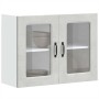Armario pared cocina puerta de cristal Kalmar gris hormigón de , Armarios de cocina - Ref: Foro24-853611, Precio: 90,35 €, De...