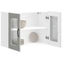 Armario pared cocina puerta de cristal Kalmar gris hormigón de , Armarios de cocina - Ref: Foro24-853611, Precio: 90,35 €, De...