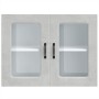Armario pared cocina puerta de cristal Kalmar gris hormigón de , Armarios de cocina - Ref: Foro24-853611, Precio: 90,35 €, De...