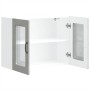 Armario pared cocina puerta de cristal Kalmar gris hormigón de , Armarios de cocina - Ref: Foro24-853611, Precio: 90,35 €, De...