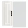 Armario de cocina de esquina pared Lucca blanca de alto brillo de , Armarios de cocina - Ref: Foro24-853859, Precio: 96,28 €,...
