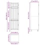 Mueble de cocina Lucca de madera contrachapada gris hormigón de , Armarios de cocina - Ref: Foro24-853871, Precio: 201,03 €, ...