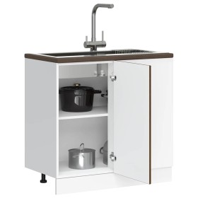 Mueble bajo de cocina Kalmar madera ingeniería de roble marrón de , Armarios de cocina - Ref: Foro24-854325, Precio: 92,67 €,...
