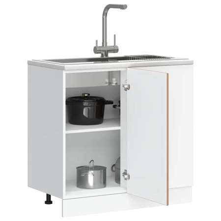 Mueble bajo de cocina Kalmar roble artesanal madera ingeniería de , Armarios de cocina - Ref: Foro24-854327, Precio: 101,59 €...