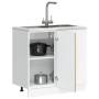 Mueble bajo de cocina Kalmar roble artesanal madera ingeniería de , Armarios de cocina - Ref: Foro24-854327, Precio: 101,59 €...