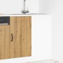 Mueble bajo de cocina Kalmar roble artesanal madera ingeniería de , Armarios de cocina - Ref: Foro24-854327, Precio: 101,59 €...