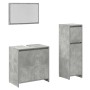 Set muebles de baño 2 piezas madera contrachapada gris hormigón de , Muebles de baño - Ref: Foro24-3324852, Precio: 98,22 €, ...
