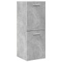 Juego muebles de baño 4 pzas madera contrachapada gris hormigón de , Muebles de baño - Ref: Foro24-3324865, Precio: 148,20 €,...