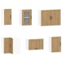 Mueble de cocina Lucca 11 piezas artesanal roble de , Armarios de cocina - Ref: Foro24-3314960, Precio: 718,92 €, Descuento: %