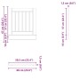 Panel lavavajillas Lucca madera contrachapada blanco brillante de , Armarios de cocina - Ref: Foro24-853899, Precio: 41,14 €,...