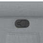 Sillón reclinable de tela gris claro de , Sillones - Ref: Foro24-4015636, Precio: 207,39 €, Descuento: %