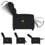 Sillón reclinable de masaje de tela negro de , Sillones - Ref: Foro24-4015608, Precio: 213,58 €, Descuento: %