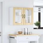 Armario pared cocina puerta de cristal Lucca roble sonoma de , Armarios de cocina - Ref: Foro24-853850, Precio: 86,06 €, Desc...