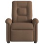 Sillón reclinable de tela marrón de , Sillones - Ref: Foro24-4015620, Precio: 192,37 €, Descuento: %