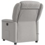 Sillón de masaje reclinable de tela gris nube de , Sillones - Ref: Foro24-4015615, Precio: 208,80 €, Descuento: %