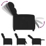 Sillón reclinable de tela negro de , Sillones - Ref: Foro24-4015598, Precio: 191,92 €, Descuento: %
