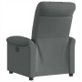 Sillón reclinable de tela gris oscuro de , Sillones - Ref: Foro24-4015617, Precio: 196,71 €, Descuento: %
