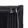Leñero con protector de lluvia 150x60x200 cm acero galvanizado de , Bolsas y soportes de leña - Ref: Foro24-4104953, Precio: ...
