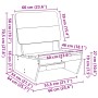 Sillas de jardín 2 uds marrón cera 60x64x70,5 cm de , Sillas de jardín - Ref: Foro24-859314, Precio: 138,86 €, Descuento: %