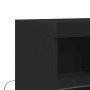 Aparador negro 81x37x100 cm madera de ingeniería de , Taquillas y armarios de almacenamiento - Ref: Foro24-3318618, Precio: 1...