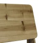 Sillas de jardín 2 uds 60x64x70,5 cm madera de pino impregnada de , Sillas de jardín - Ref: Foro24-859316, Precio: 136,29 €, ...