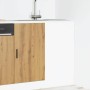 Mueble bajo para fregadero madera de ingeniería roble artesanal de , Armarios de cocina - Ref: Foro24-854297, Precio: 78,27 €...