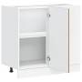 Mueble bajo para fregadero madera de ingeniería roble artesanal de , Armarios de cocina - Ref: Foro24-854297, Precio: 78,27 €...
