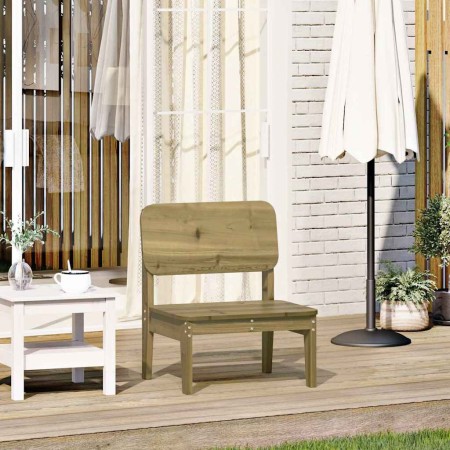 Silla de jardín madera de pino impregnada 60x52,5x72 cm de , Sillas de jardín - Ref: Foro24-859321, Precio: 66,90 €, Descuent...