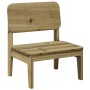 Silla de jardín madera de pino impregnada 60x52,5x72 cm de , Sillas de jardín - Ref: Foro24-859321, Precio: 66,90 €, Descuent...