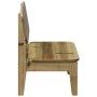 Silla de jardín madera de pino impregnada 60x52,5x72 cm de , Sillas de jardín - Ref: Foro24-859321, Precio: 66,90 €, Descuent...