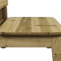 Silla de jardín madera de pino impregnada 60x52,5x72 cm de , Sillas de jardín - Ref: Foro24-859321, Precio: 66,90 €, Descuent...